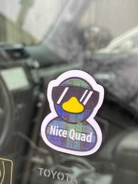 Duck Sticker